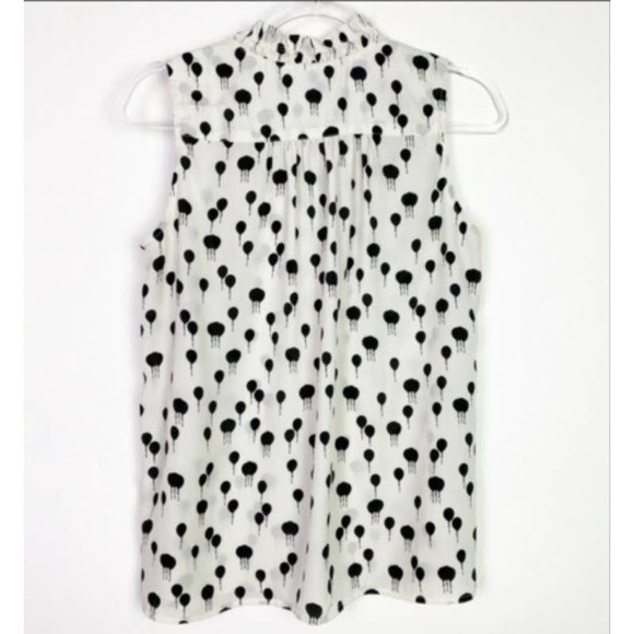 Anthropologie Maeve Balloon Blouse M - Picture 3 of 5